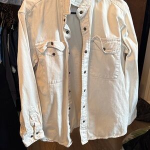 Brandy Melville Cream Jean Jacket